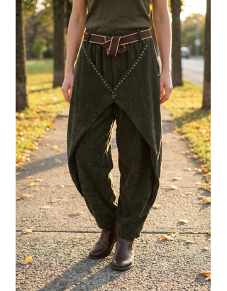 Garde-robe - Lange Broek - Kaki
