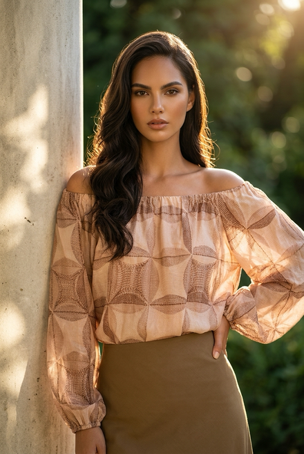 Garde-robe - Blouse - Beige