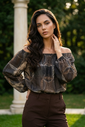 Garde-robe - Blouse - Zwart