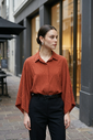 Garde-robe - Blouse - Donker oranje