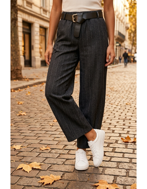 Garde-robe - Lange Broek - Marine