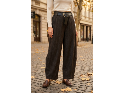 Garde-robe - Lange Broek - Donker bruin