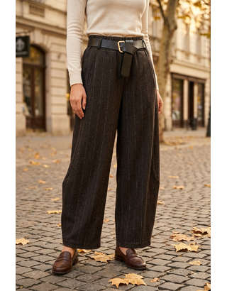 Garde-robe - Lange Broek - Donker bruin
