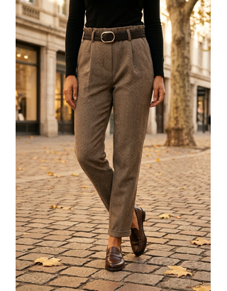 Garde-robe - 7/8 BROEK - Beige