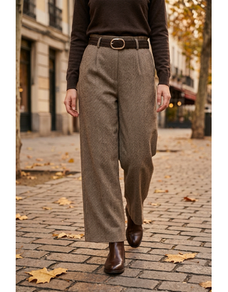Garde-robe - Lange Broek - Beige