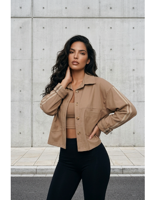 Garde-robe - Gilet - Camel