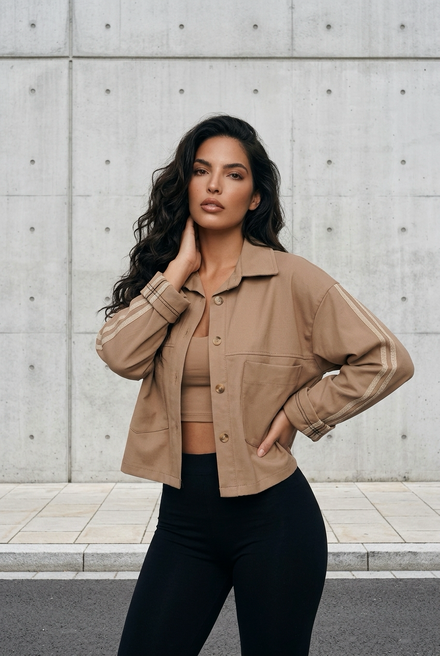 Garde-robe - Gilet - Camel