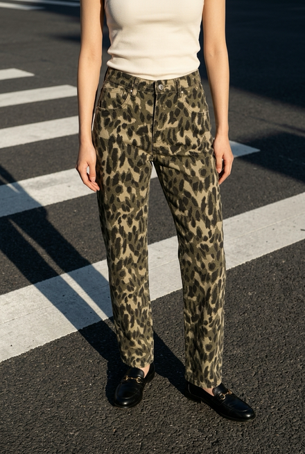 Garde-robe - Lange Broek - Kaki