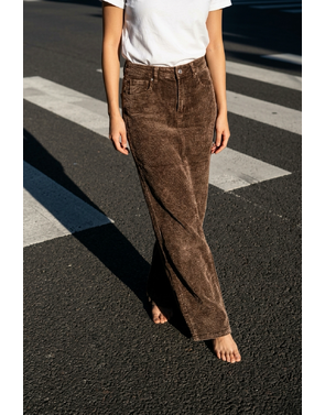 Garde-robe - Lange Broek - Donker bruin