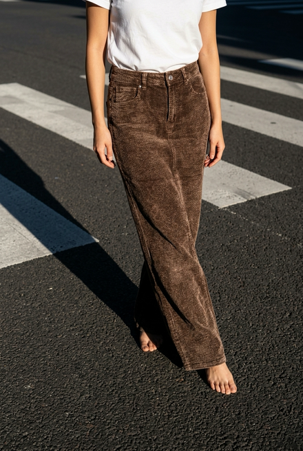 Garde-robe - Lange Broek - Donker bruin