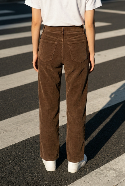 Garde-robe - Lange Broek - Donker bruin