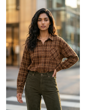 Garde-robe - Blouse - Bruin