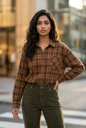 Garde-robe - Blouse - Bruin