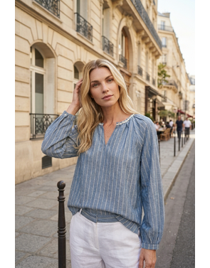 Garde-robe - Blouse - Blauw