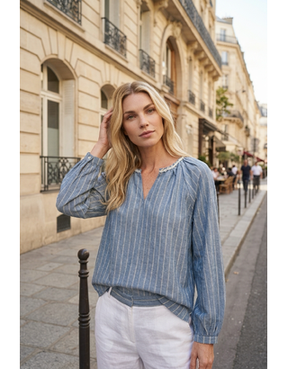 Garde-robe - Blouse - Blauw