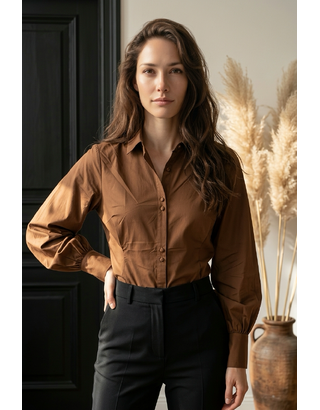 Garde-robe - Blouse - Bruin