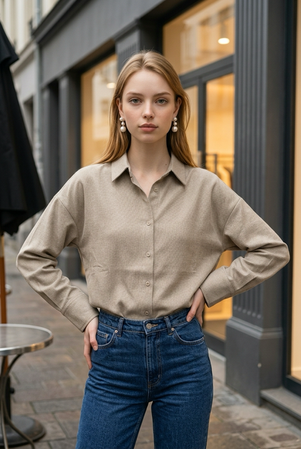 Garde-robe - Blouse - Bruin