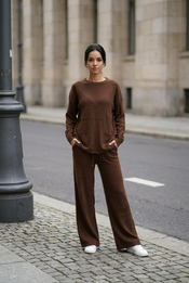Garde-robe - 2-stuk - Bruin