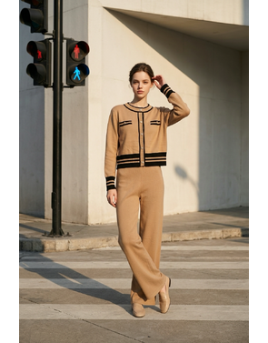 Garde-robe - 2-stuk - Camel