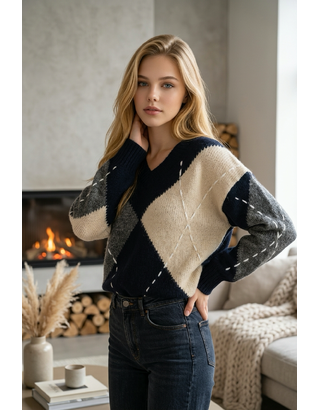 Garde-robe - Pull - Marine