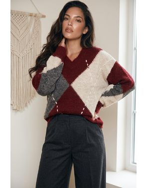 Garde-robe - Pull - Bordeaux