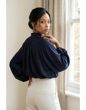 Garde-robe - Blouse - Marine