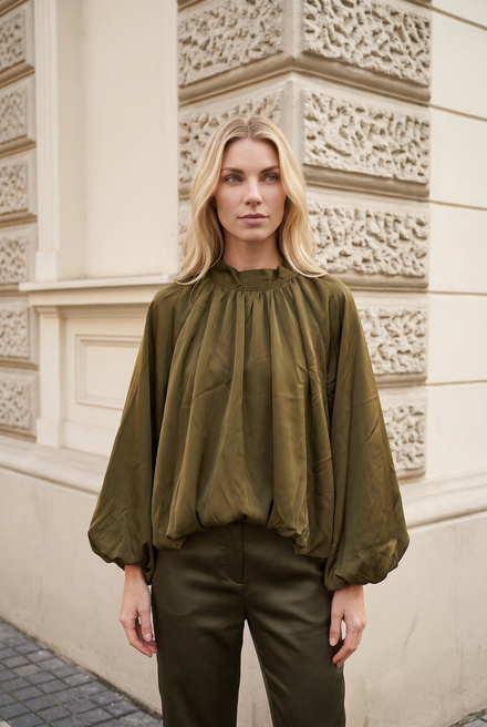 Garde-robe - Blouse - Kaki