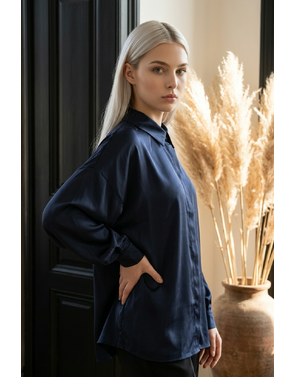 Garde-robe - Blouse - Marine