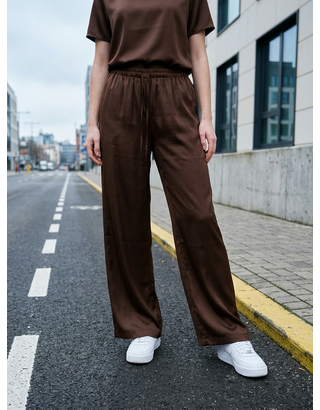 Garde-robe - Lange Broek - Donker bruin