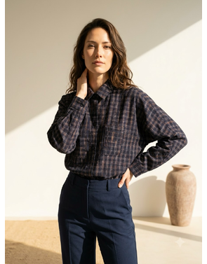 Garde-robe - Blouse - Marine