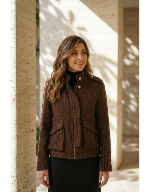 Garde-robe - Jas - Donker bruin