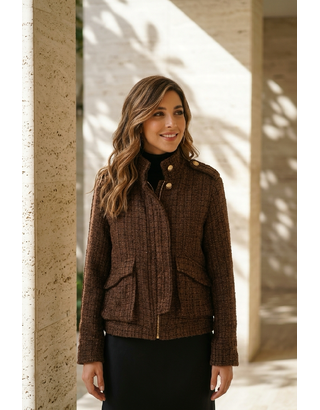 Garde-robe - Jas - Donker bruin