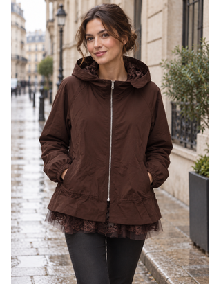 Garde-robe - Jas - Bordeaux