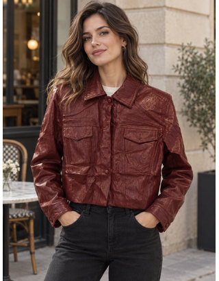 Garde-robe - Jas - Bordeaux