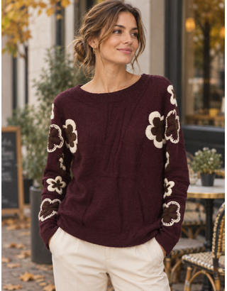 Garde-robe - Pull - Bordeaux