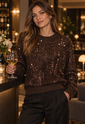 Garde-robe - Pull - Donker bruin