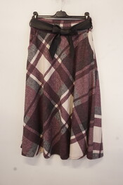 Garde-robe - Lange Rok - Paars