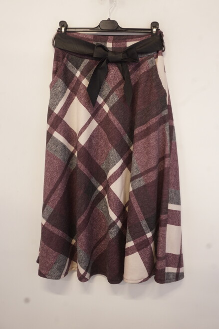 Garde-robe - Lange Rok - Paars