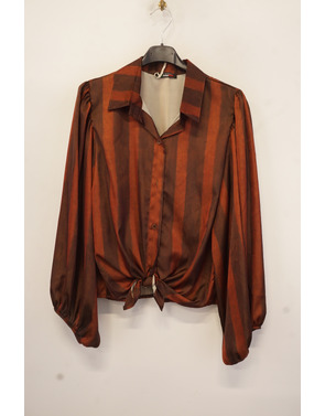 Garde-robe - Blouse - Bruin-oranje