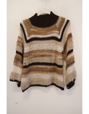 Garde-robe - Pull - Donker bruin