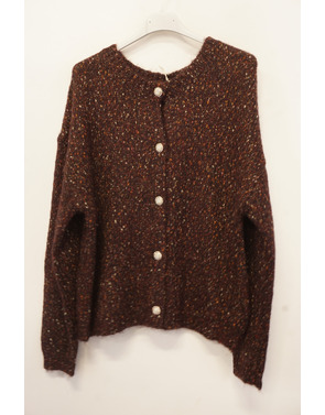 Garde-robe - Gilet - Donker bruin
