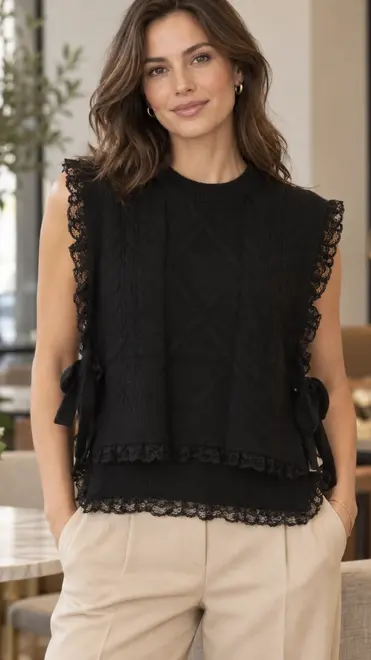 Garde-robe - Pull - Zwart