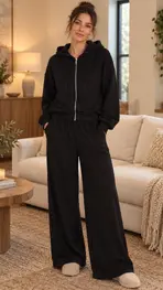 Garde-robe - 2-stuk - Zwart