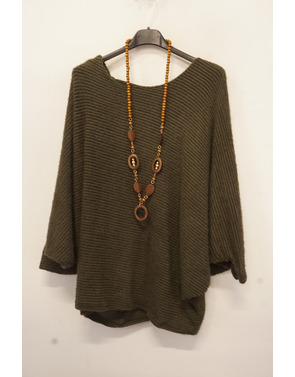Garde-robe - Pull - Kaki