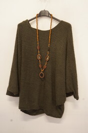 Garde-robe - Pull - Kaki