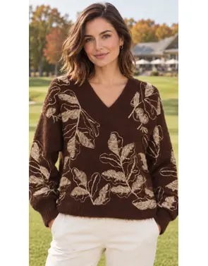 Garde-robe - Pull - Donker bruin