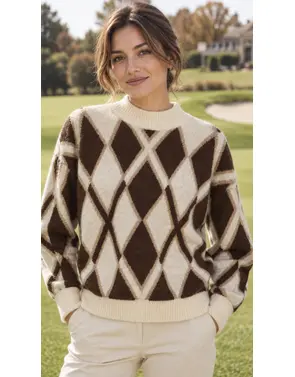 Garde-robe - Pull - Beige-bruin