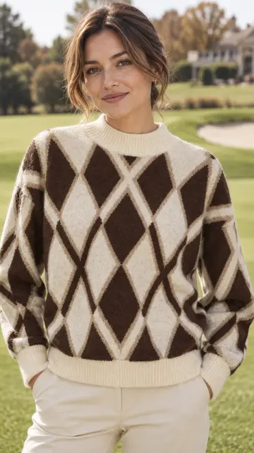 Garde-robe - Pull - Beige-bruin