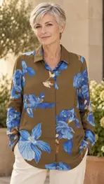Garde-robe - Blouse - Blauw