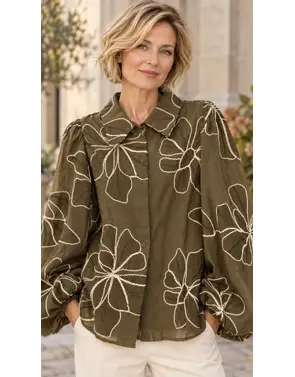 Garde-robe - Blouse - Kaki
